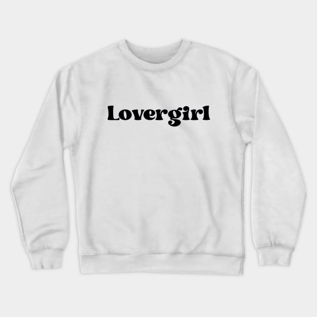 Lover Crewneck Sweatshirt by theplaidplatypusco